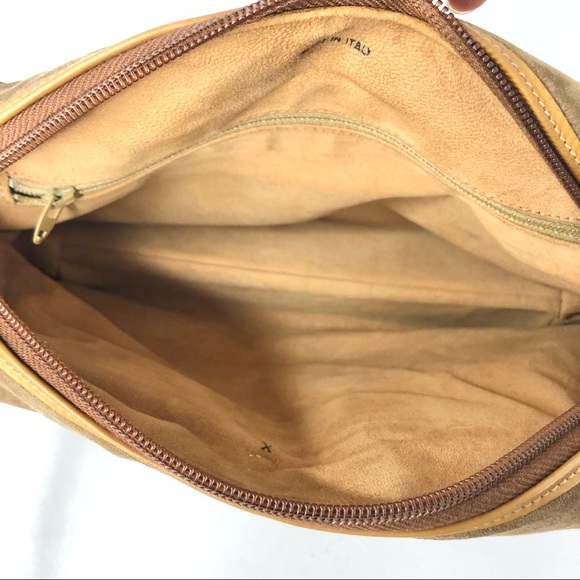 Vintage Mark Cross Brown Suede Handbag - Picture 4 of 13